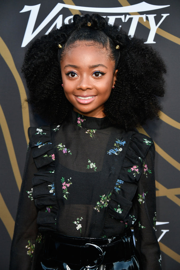 Get The Look: Skai Jackson's "Power of Young Hollywood" Puff