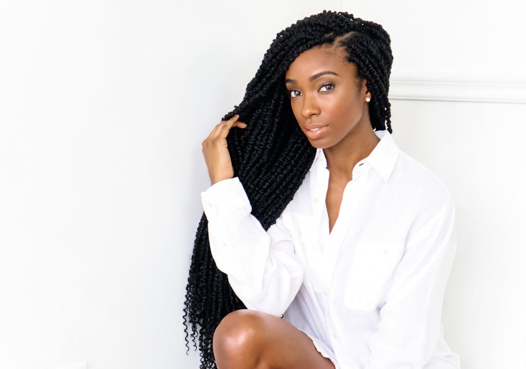 Skinny Boho Crochet Bounce Twist