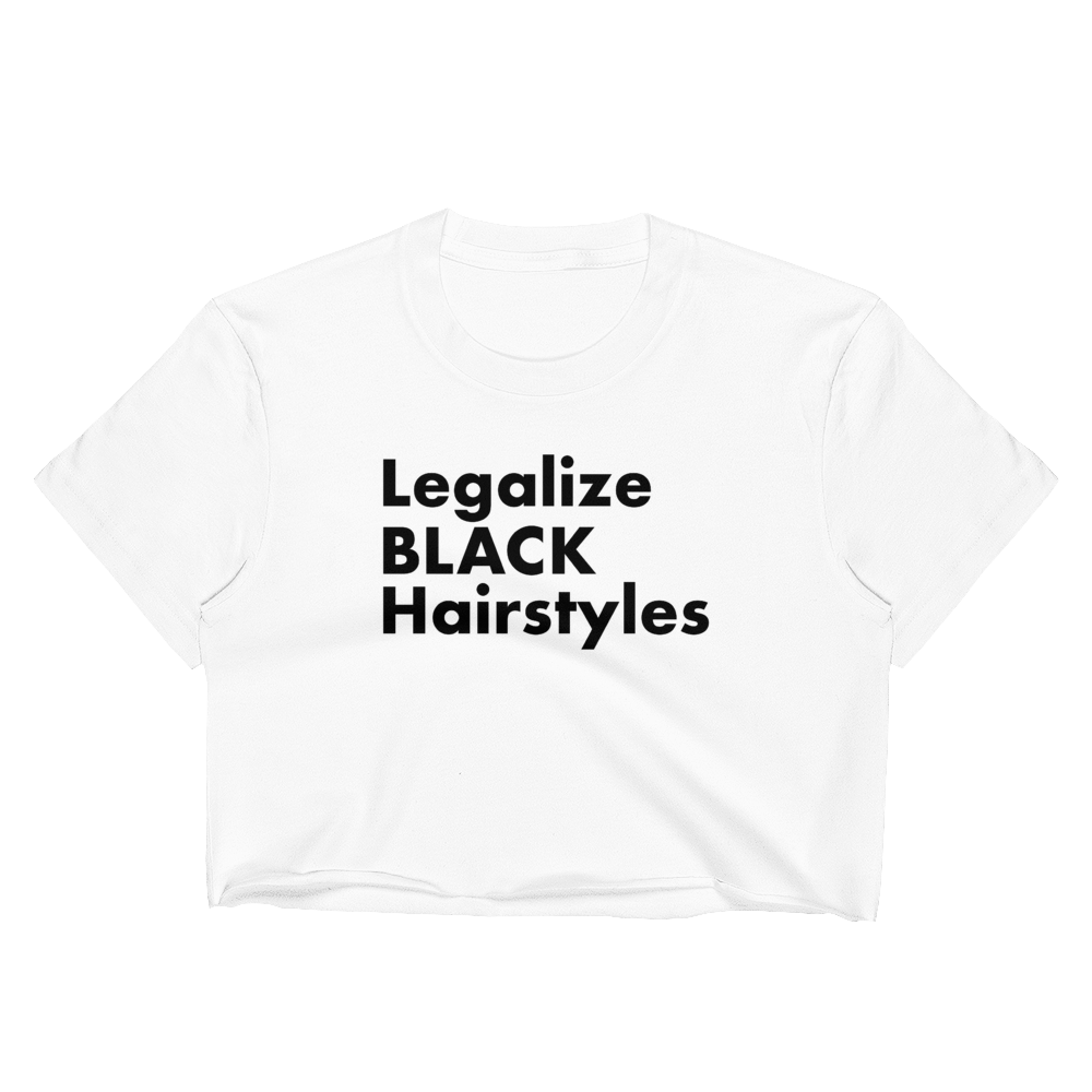 Legalize Black Hairstyles Crop Top