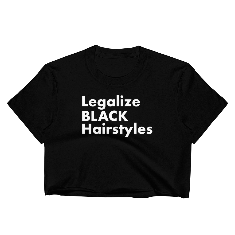 Legalize Black Hairstyles Crop Top